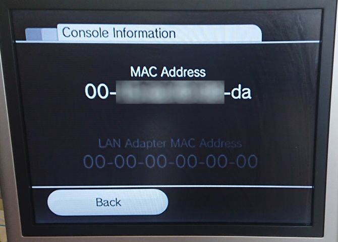 Encuentra la dirección MAC de tu Wii para instalar homebrew
