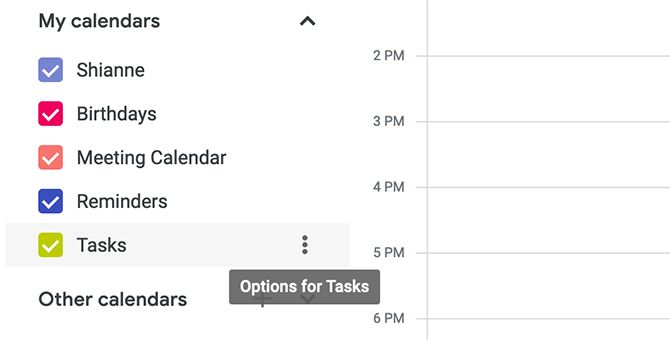 Синхронизировать календарь Google с заданиями Google