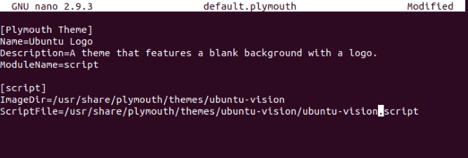 Установите новый заставки по умолчанию в Ubuntu